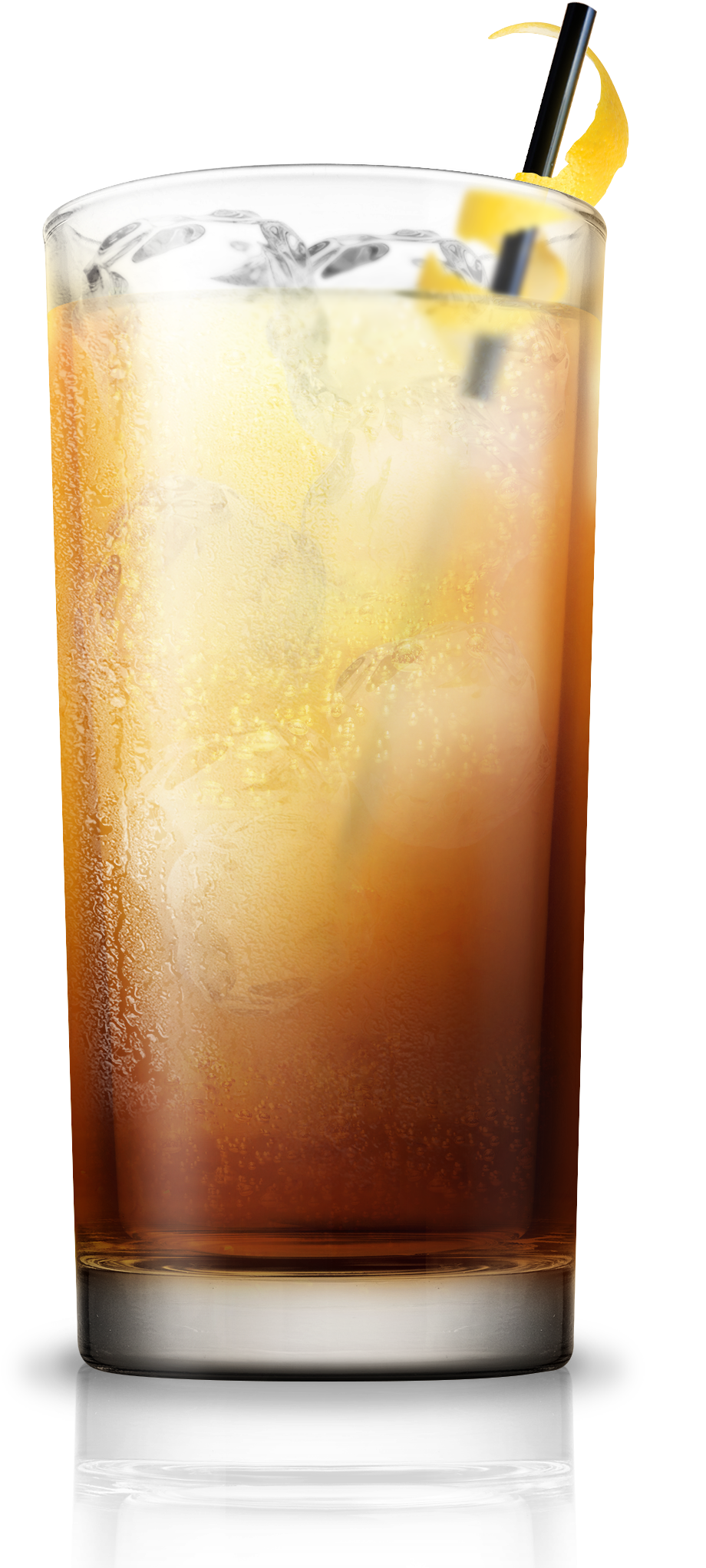 Long Island Iced Tea - Rum Swizzle (1430x2574), Png Download