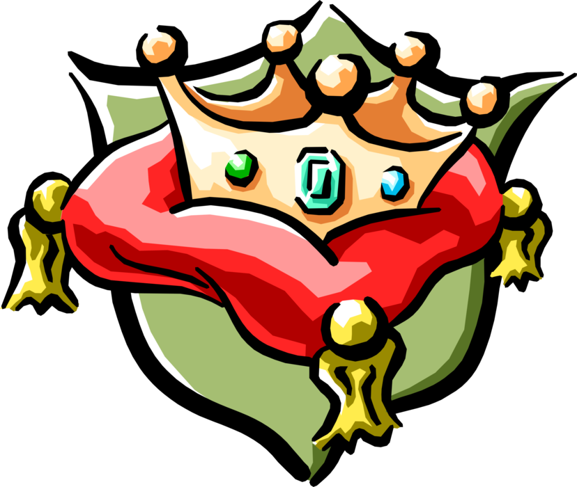 Vector Illustration Of Monarch Or Royalty King's Royal - King John Was A Good King (828x700), Png Download