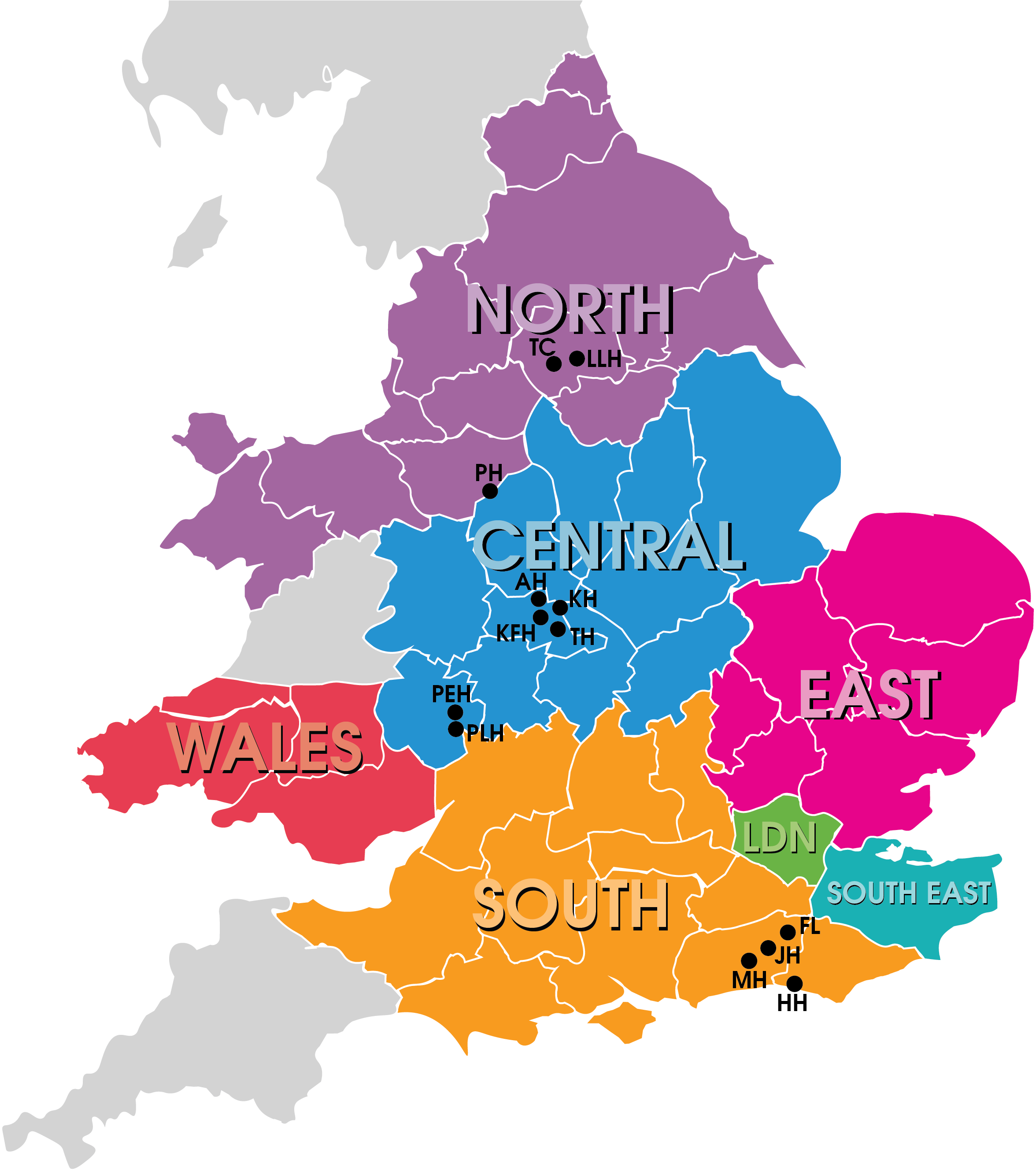 01903 857 - Uk Election Map 2016 (2447x2690), Png Download