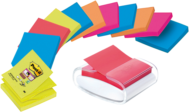 Post It Design Bureaudispenser Voor Z Notes - Post-it Note (640x480), Png Download