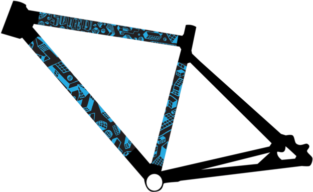 Flavor - - Bicycle Frame (750x572), Png Download