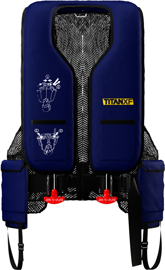 Life Vest, Titan Xf, Helicopter Crew - Golf Bag (900x900), Png Download
