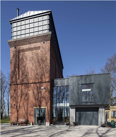 Pannal Water Tower Kirkby Overblow (809x460), Png Download