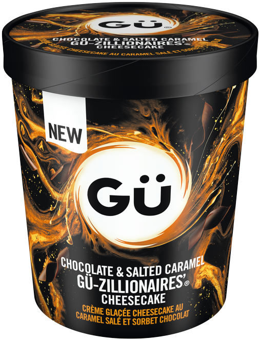 The Gü-zillionaires' Cheesecake Ice Cream Is Made With - Gü (615x791), Png Download