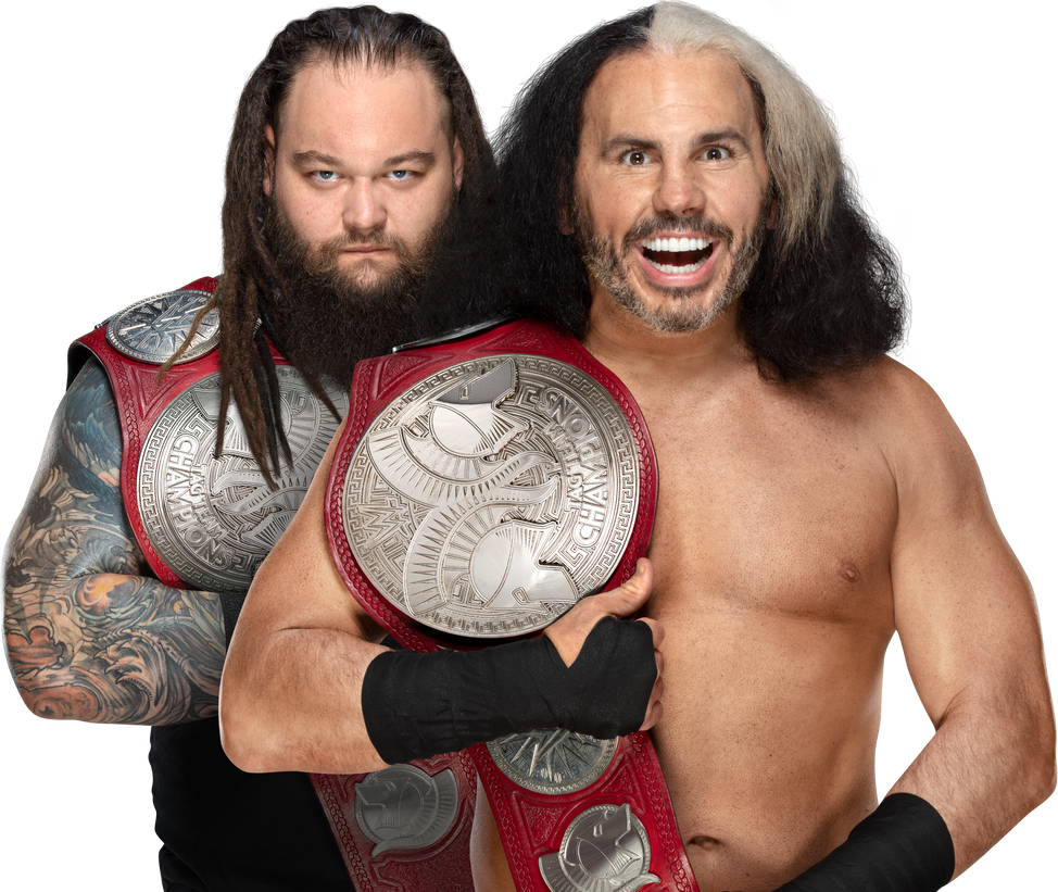 Bray Wyatt And Matt Hardy Raw Tag Team Champions By - Matt Hardy And Bray Wyatt Tag Team Champions (974x821), Png Download