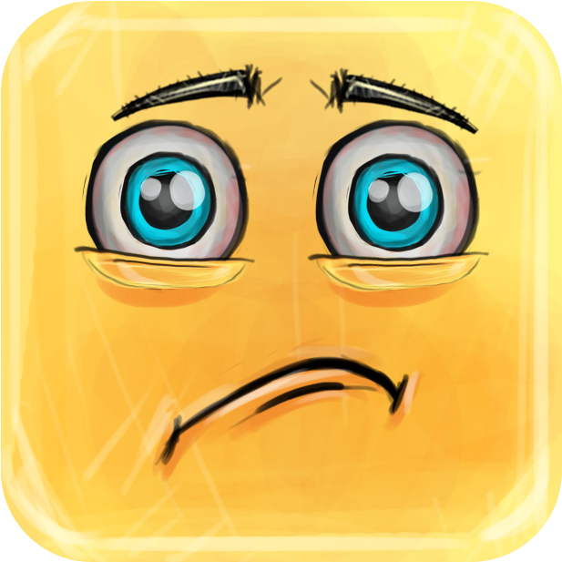 Sad - Smiley (684x684), Png Download