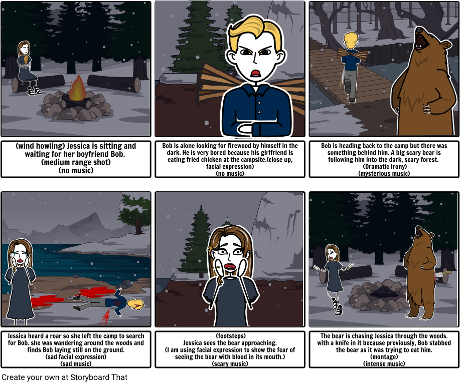 New Hitchcock Movie Storyboard By Scott - Cartoon (931x777), Png Download