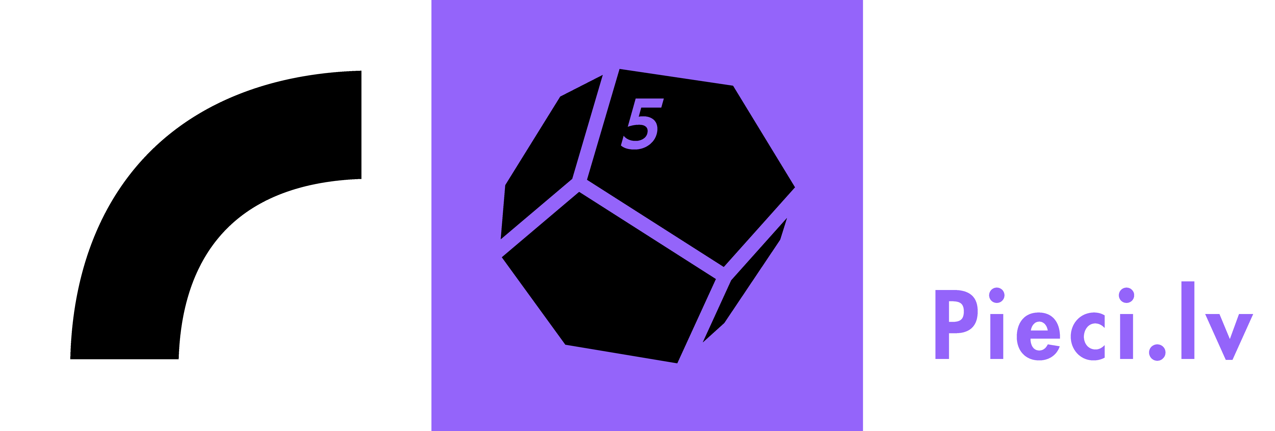 Pilnkrāsu Uz Melna Ar Simbolu - Graphic Design (4136x1400), Png Download