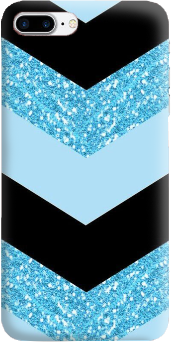 Blue Arrow Sparkle Phone Cover - Hufflepuff Background (800x800), Png Download