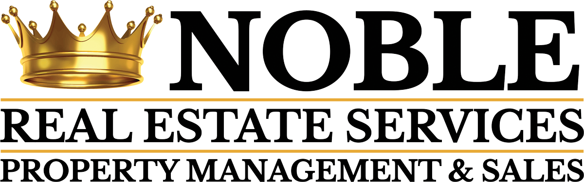 Noble Real Estate Services- Chula Vista Property Management - Noble Logo (1200x375), Png Download