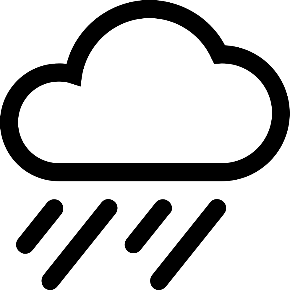 Png File Svg - Heavy Rain Icon (981x980), Png Download