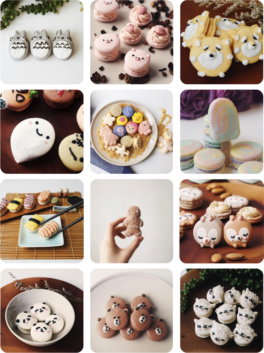 Cute Macarons Singapore - Cupcake (924x1237), Png Download