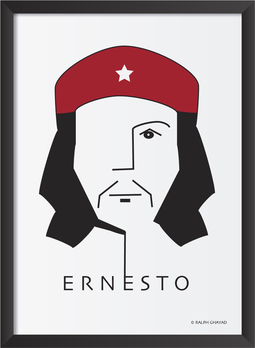 Ernesto Che Guevara - Illustration (1667x1667), Png Download