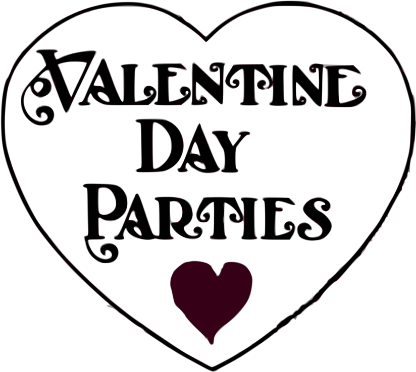 Valentine's Day Political Party Heart Logo - Valentine's Day (828x750), Png Download