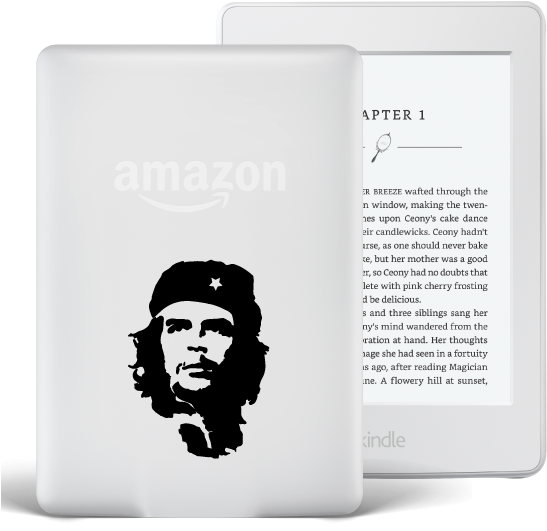 Che Guevara Kindle Vinyl Decal Sticker - E-book Readers (660x660), Png Download