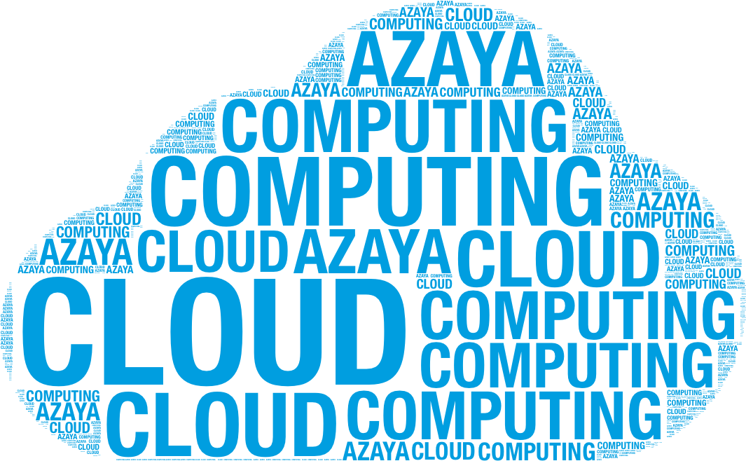Azaya's Cloud Computing Service - Graphic Design (1200x960), Png Download