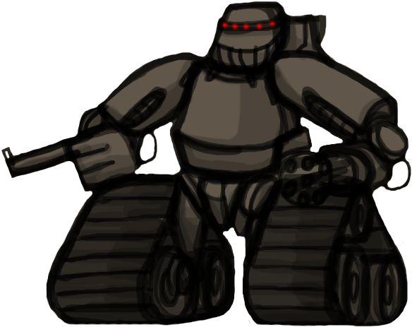 Png Free Download Image Automaton Bullet Tec Png Mini - Cartoon (645x505), Png Download