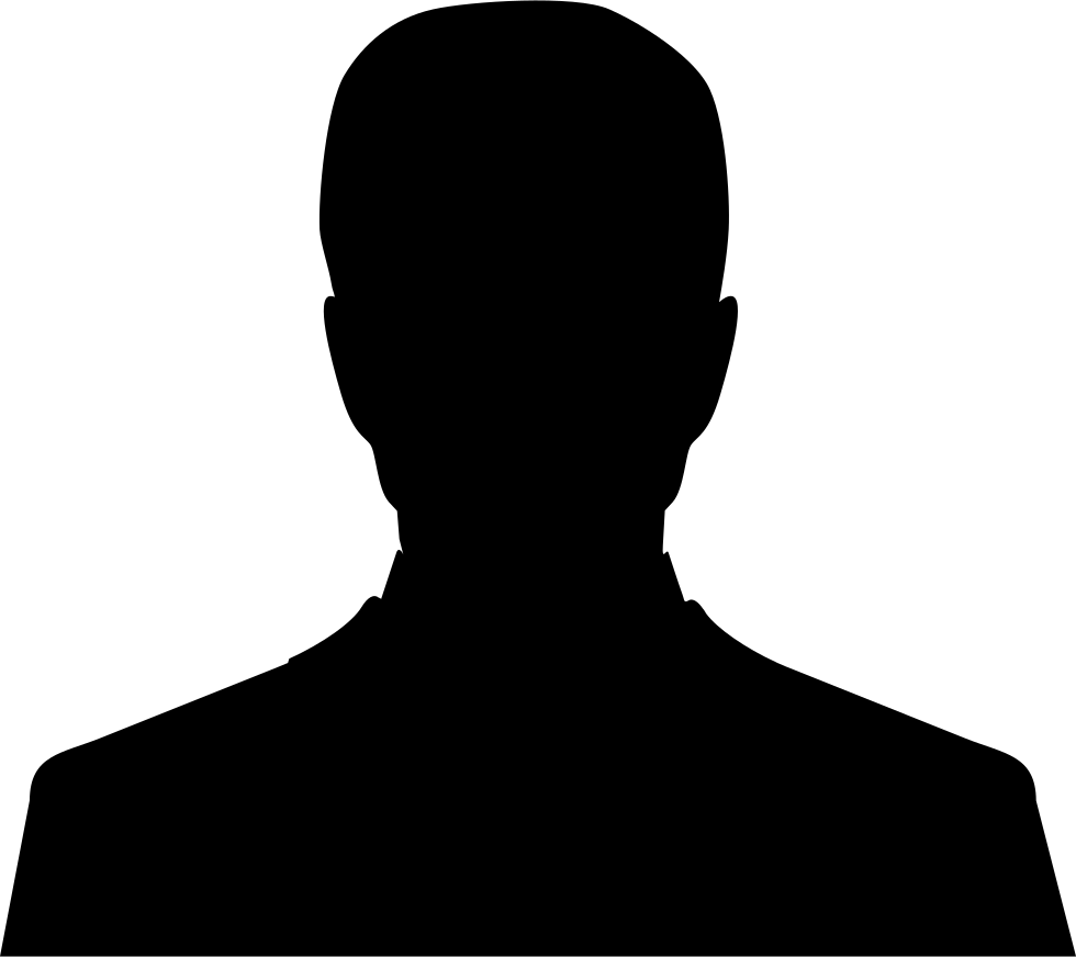 User Male Silhouette Comments - Blank Person (980x872), Png Download