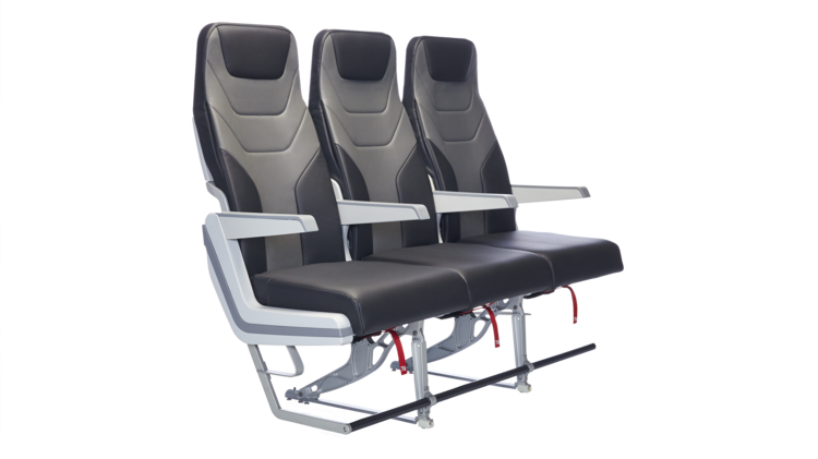 Pictured Here Is A Rendering Of The New Vector Seat - Airplane Seat Vector (750x421), Png Download
