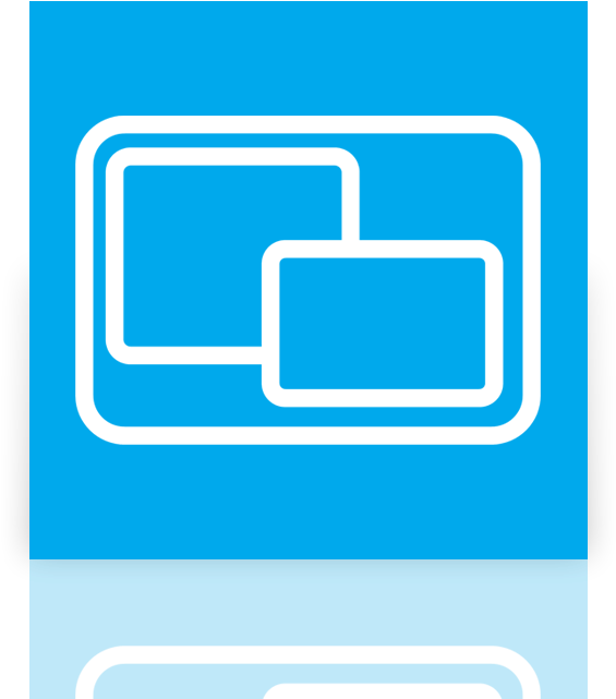 Desktop, Mirror Icon - Diagram (640x640), Png Download