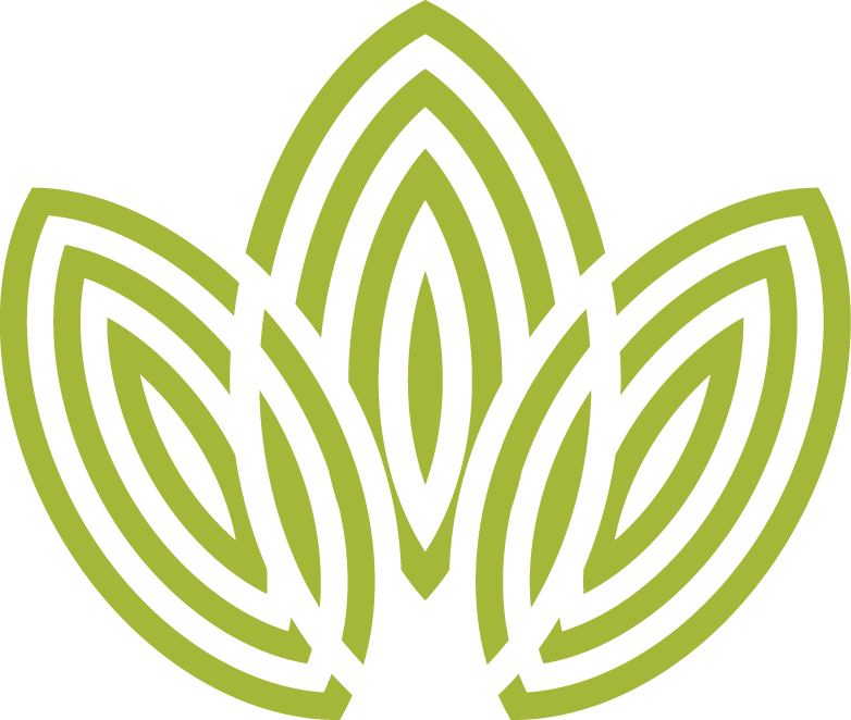 Green Three Leaf Logo - Miranda House Logo (782x662), Png Download