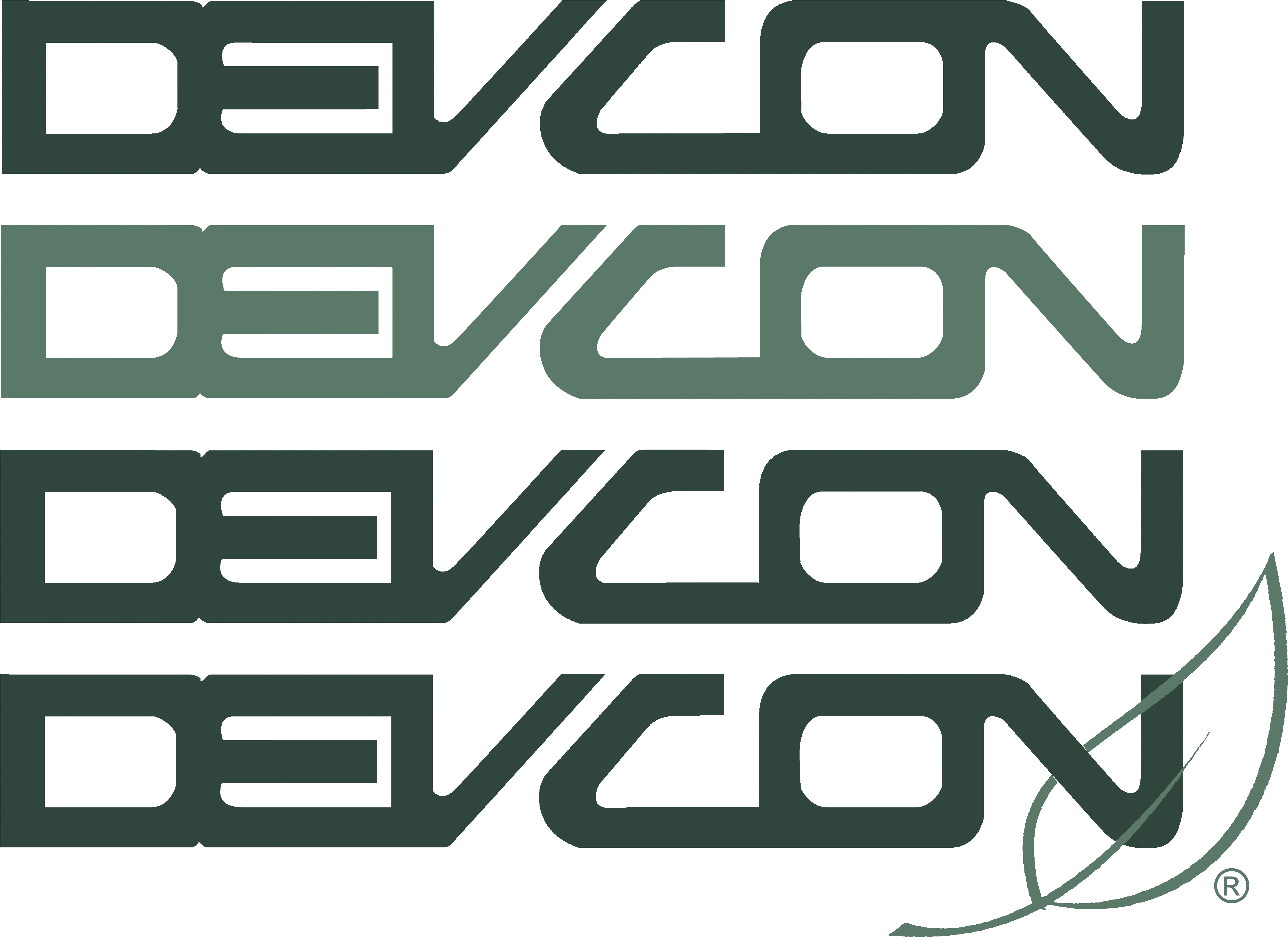 Devcon Green Leaf Logo - Devcon Construction (4875x3625), Png Download