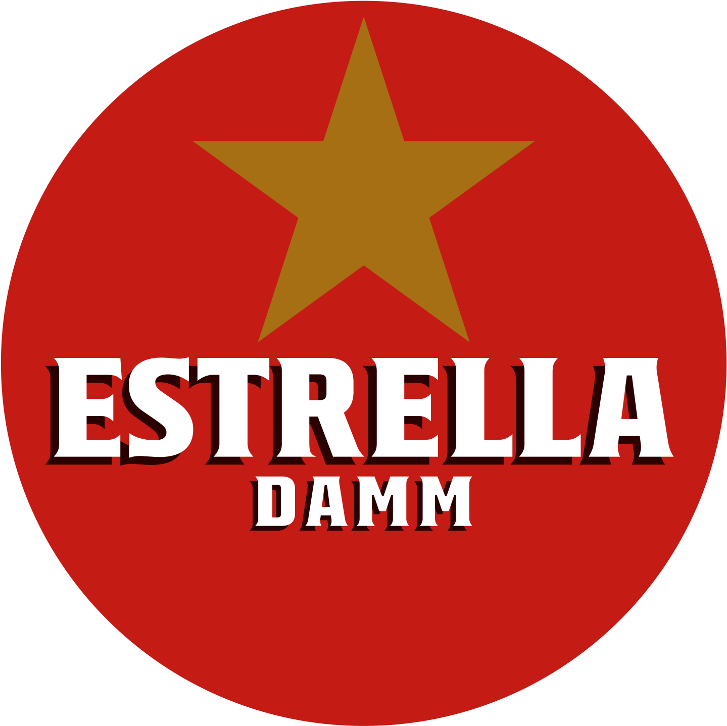 Estrella Damm - Circle (1569x1494), Png Download