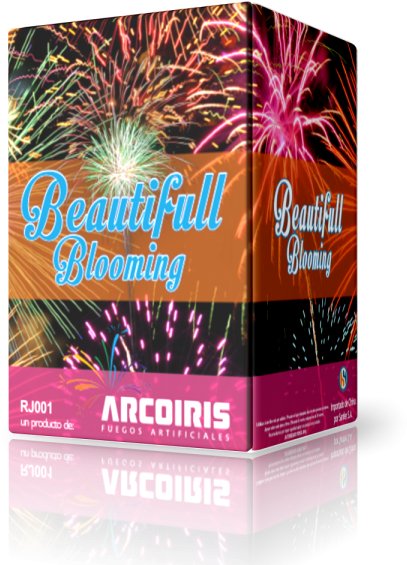 Bateria Beautifful Blooming 16 T - Fireworks (600x600), Png Download