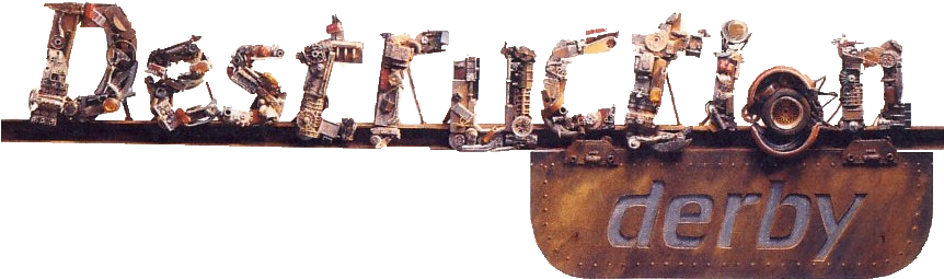 Destruction Derby - Rust (900x364), Png Download