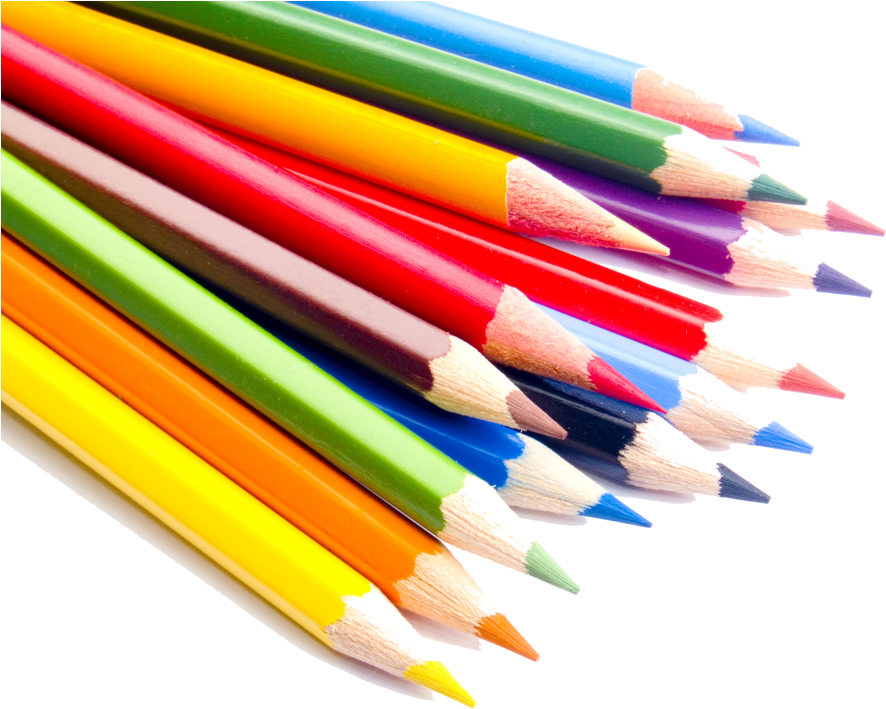 Colored Pencils Png - Poster Design School Supplies Store (1024x768), Png Download