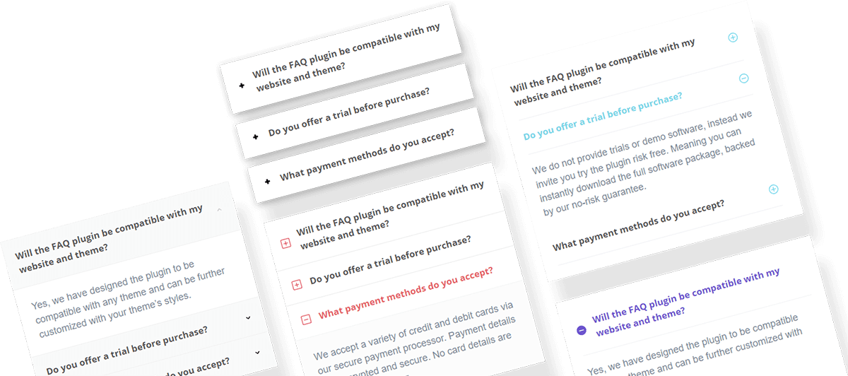 Heroic Faqs - Faq Styles - Document (1200x532), Png Download