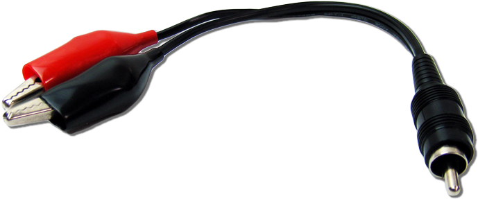 44" Long Rca To Aligator Cable For Eb-lfpb36v9ah - Storage Cable (709x500), Png Download