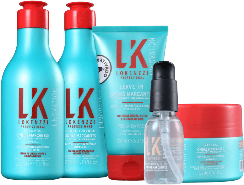 Kit Lokenzzi Ondas Marcantes Full - Linha Para Cabelos Ondulados Lokenzzi (800x800), Png Download