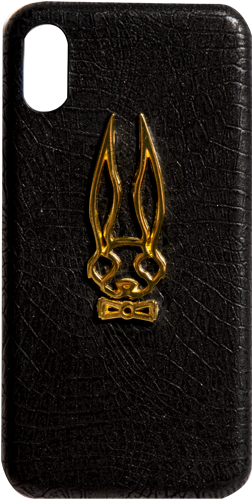 24k Alligator Noir Luxury Phone Case - Smartphone (600x600), Png Download
