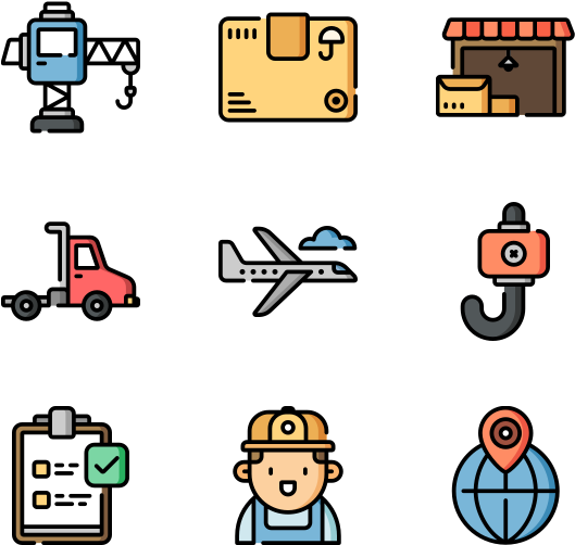 Logistics - 여행 아이콘 Png (600x564), Png Download