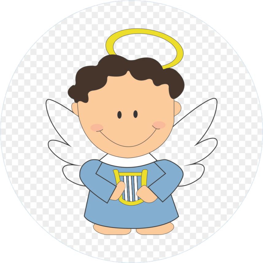 Angel Bautizo Sticker Guadamuz Sindy Png Bautizo Png - Clip Art (857x857), Png Download