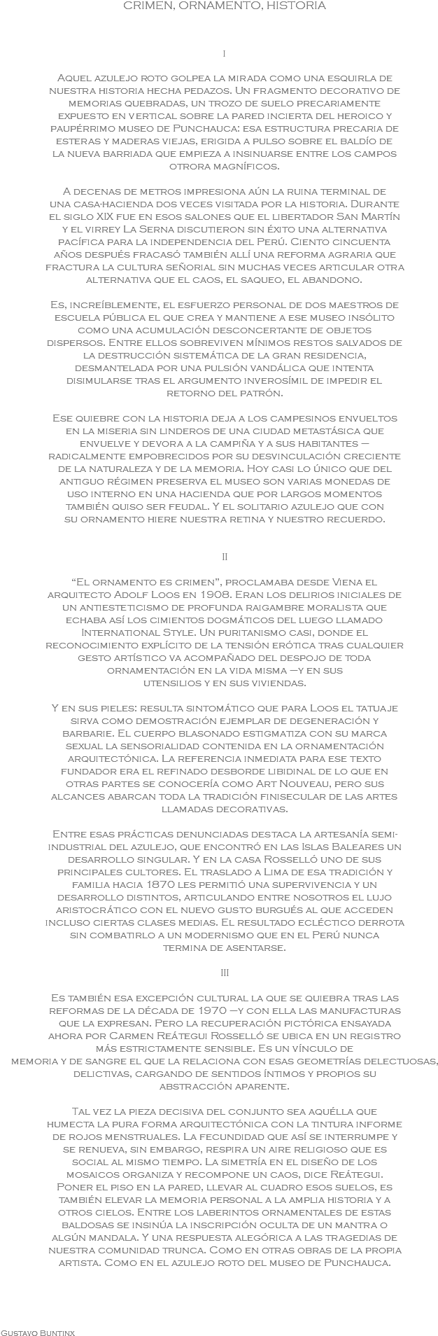 Crimen, Ornamento, Historia I Aquel Azulejo Roto Golpea - Document (640x1913), Png Download