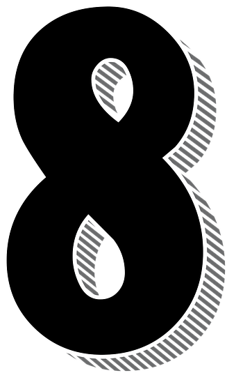 Png - 8 En Numeros (480x720), Png Download