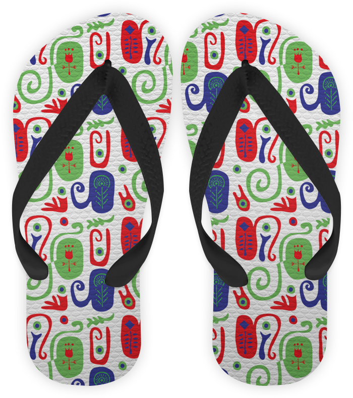 Chinelo Ornamentos De Simone Scofield Viegasna - Flip-flops (800x800), Png Download