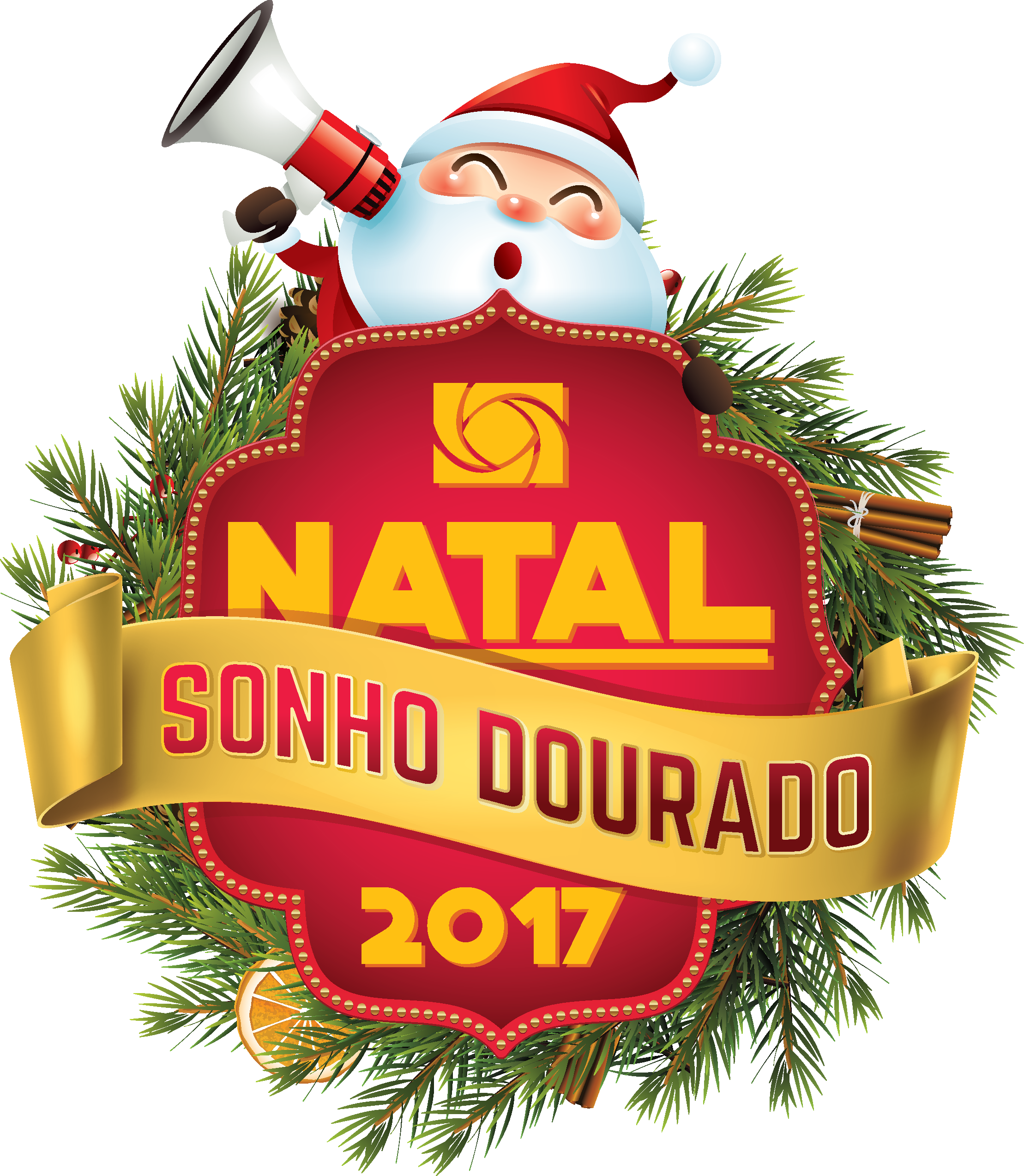 Natal Sonho Dourado Encerra Com Mais De 1,5 Mil Pessoas - Natal Sonho Dourado 2018 (2218x2546), Png Download