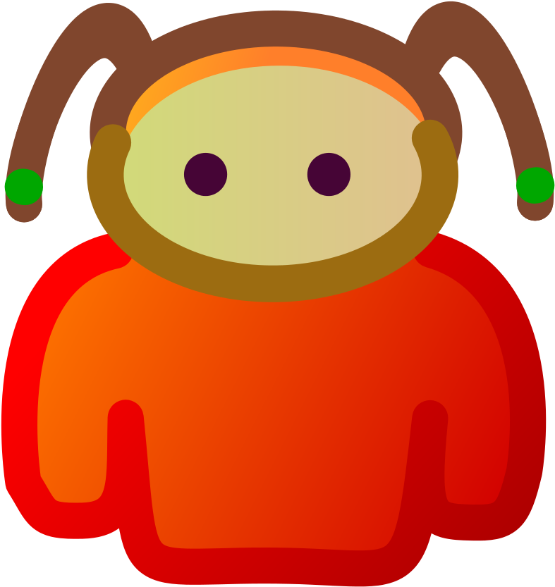 Icons Mini Icon Girl - Cartoon (1024x1024), Png Download