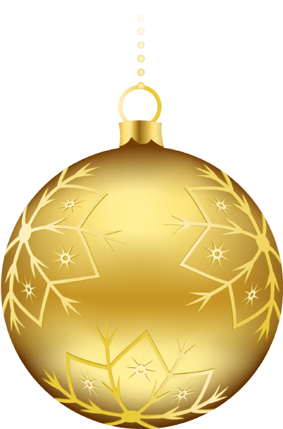 Christmas Ball Decorations 2 Messages Sticker - Gold Christmas Balls Png (618x618), Png Download