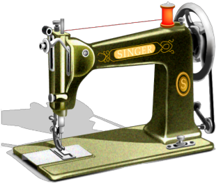 Sewing Machine (352x352), Png Download