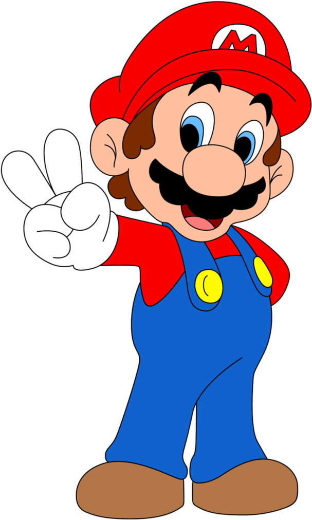 Princess - Mario Clipart (692x1153), Png Download