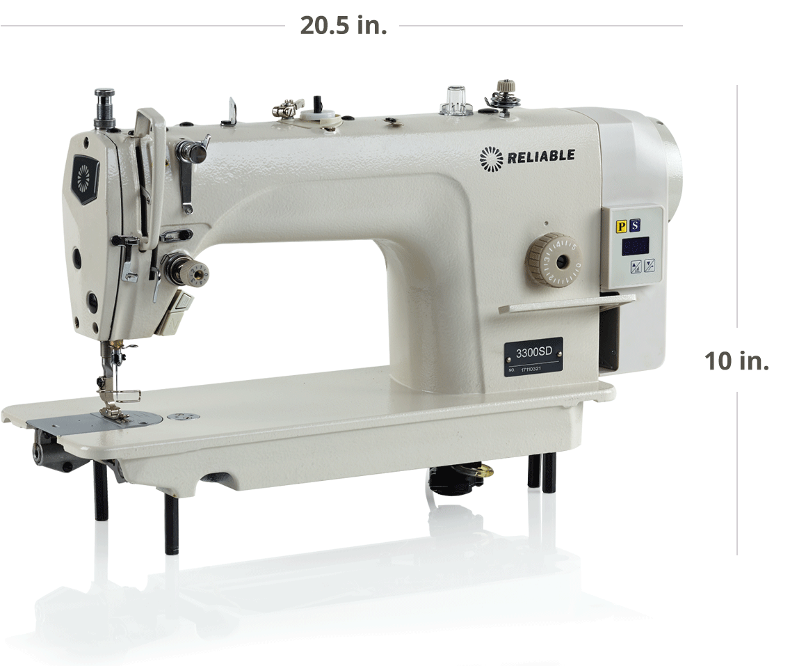 Features - Reliable 3100sd Single Needle Lockstitch Drop Feed (1206x1164), Png Download