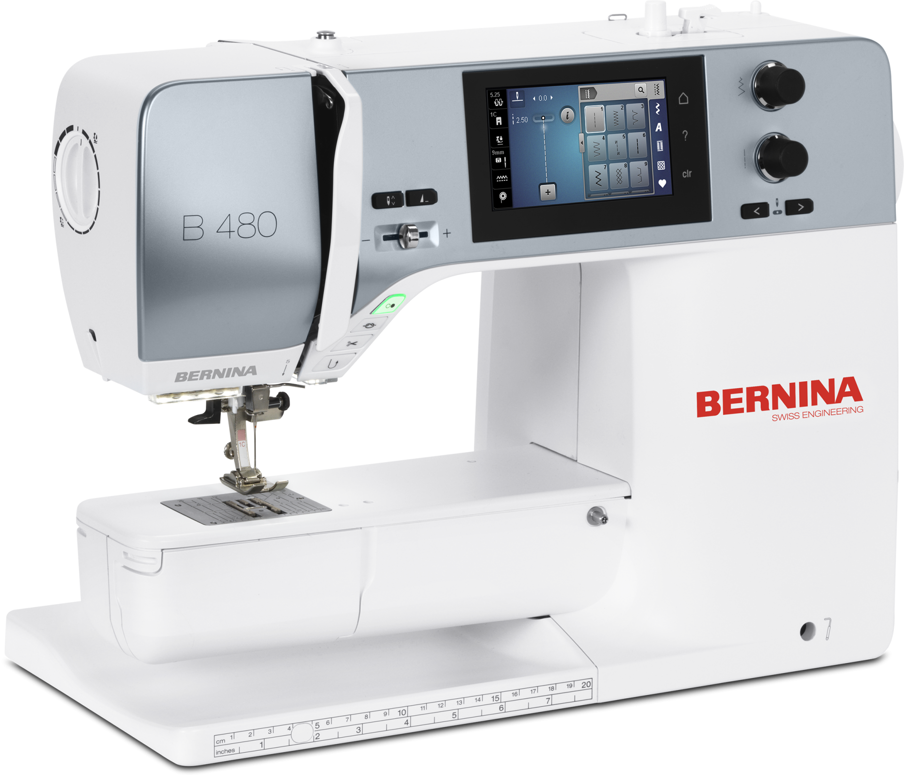 Bernina - Bernina 480 (1864x1600), Png Download