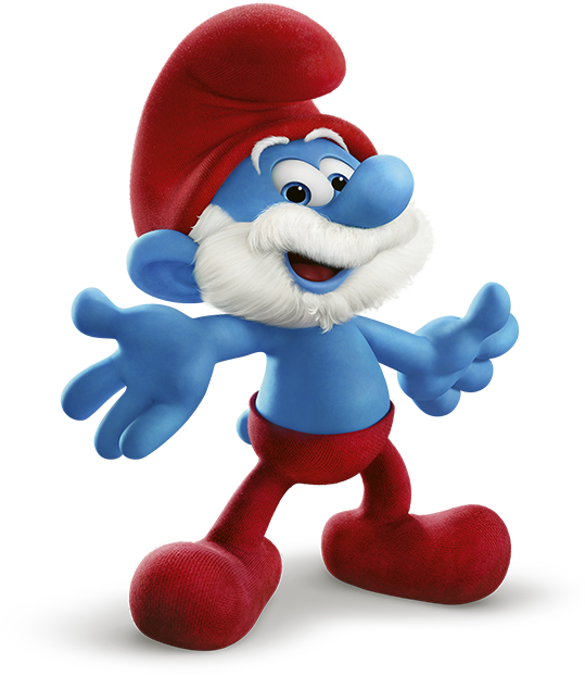 Smurfs The Lost Village Characters Png (539x622), Png Download