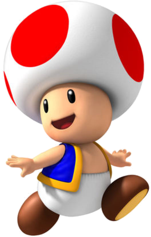 Toad Mario Png - Toad Mario (378x599), Png Download