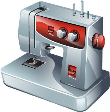 Machine, Sewing Icon - Sewing Machine Ico (400x400), Png Download