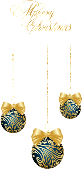 0, - Hanging Balls In Christmas Png (297x600), Png Download